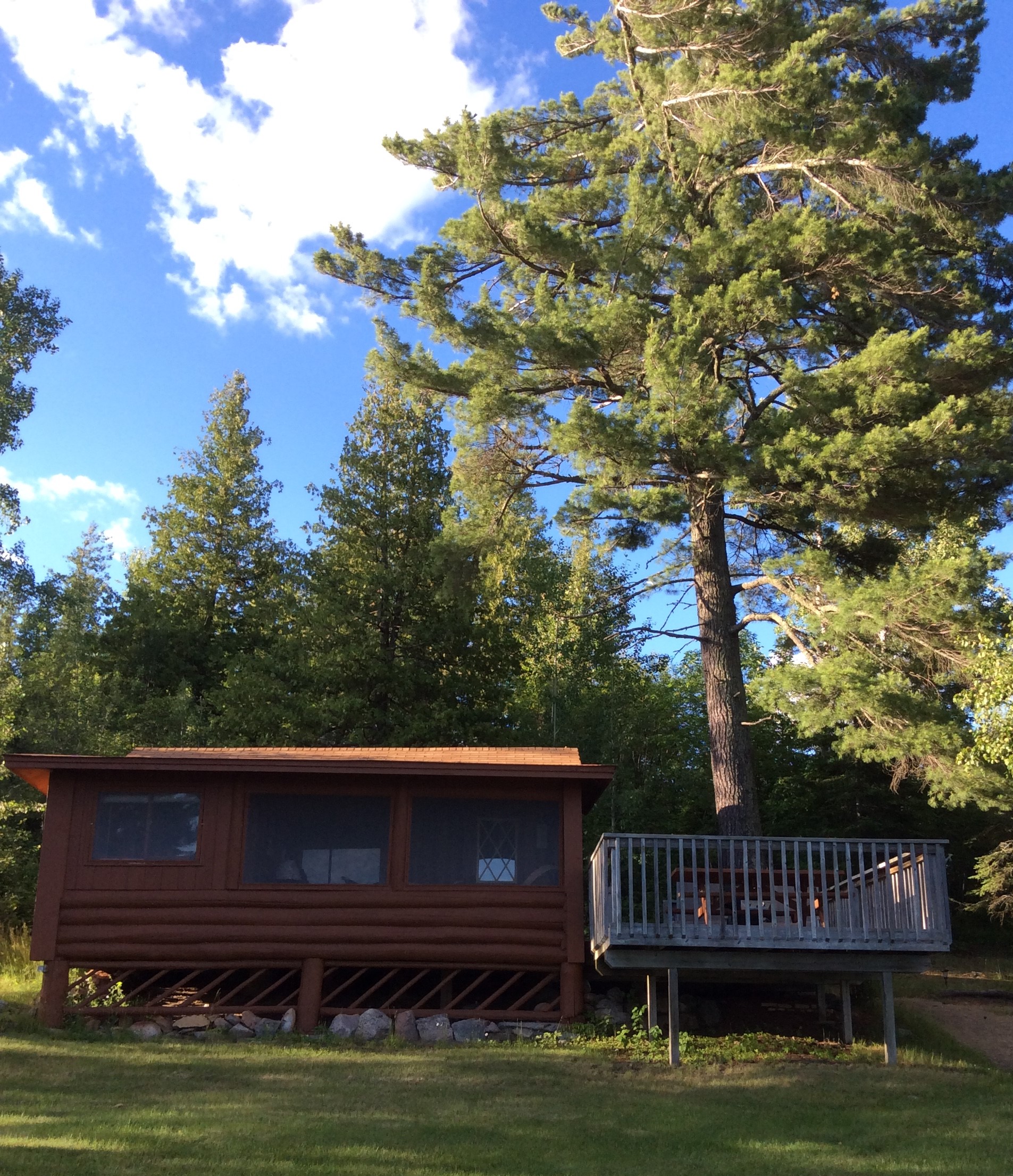Northern Minnesota Resorts-River Point Resort-Log Cabin