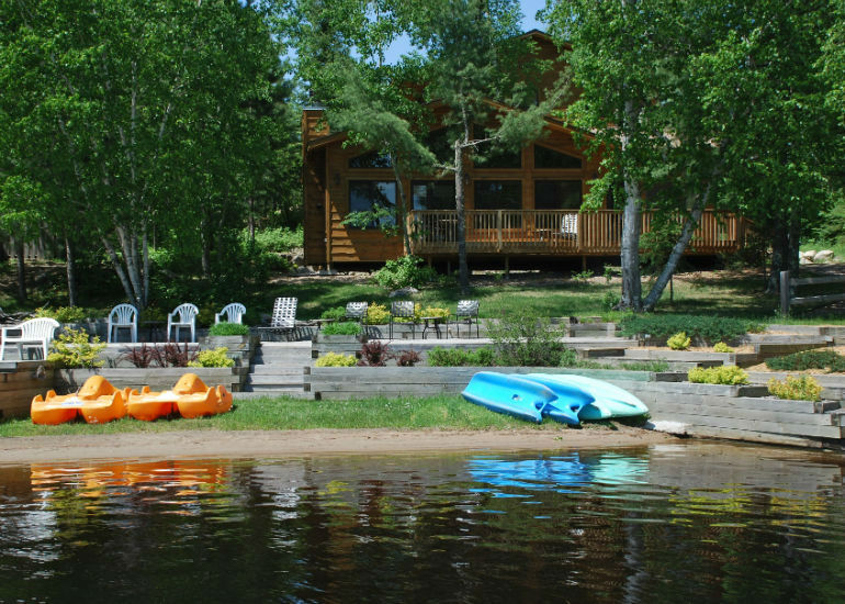 Marina Rentals and Amenities-River Point Resort-Birch Lake-Ely MN
