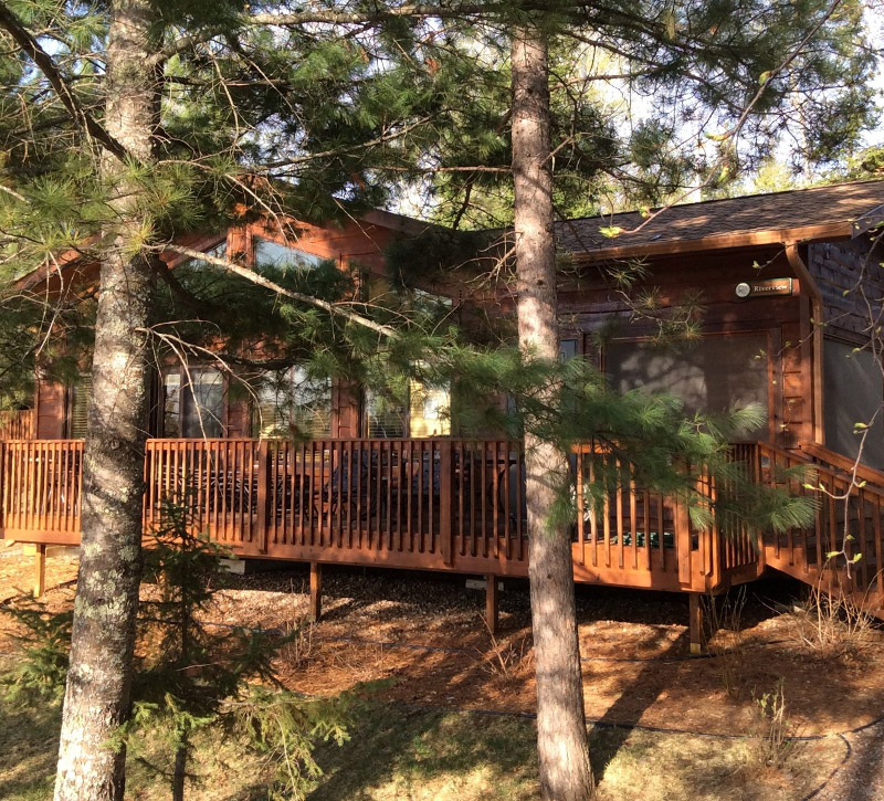 Ely Minnesota Cabin Rentals-Riverview Cabin-River Point Resort