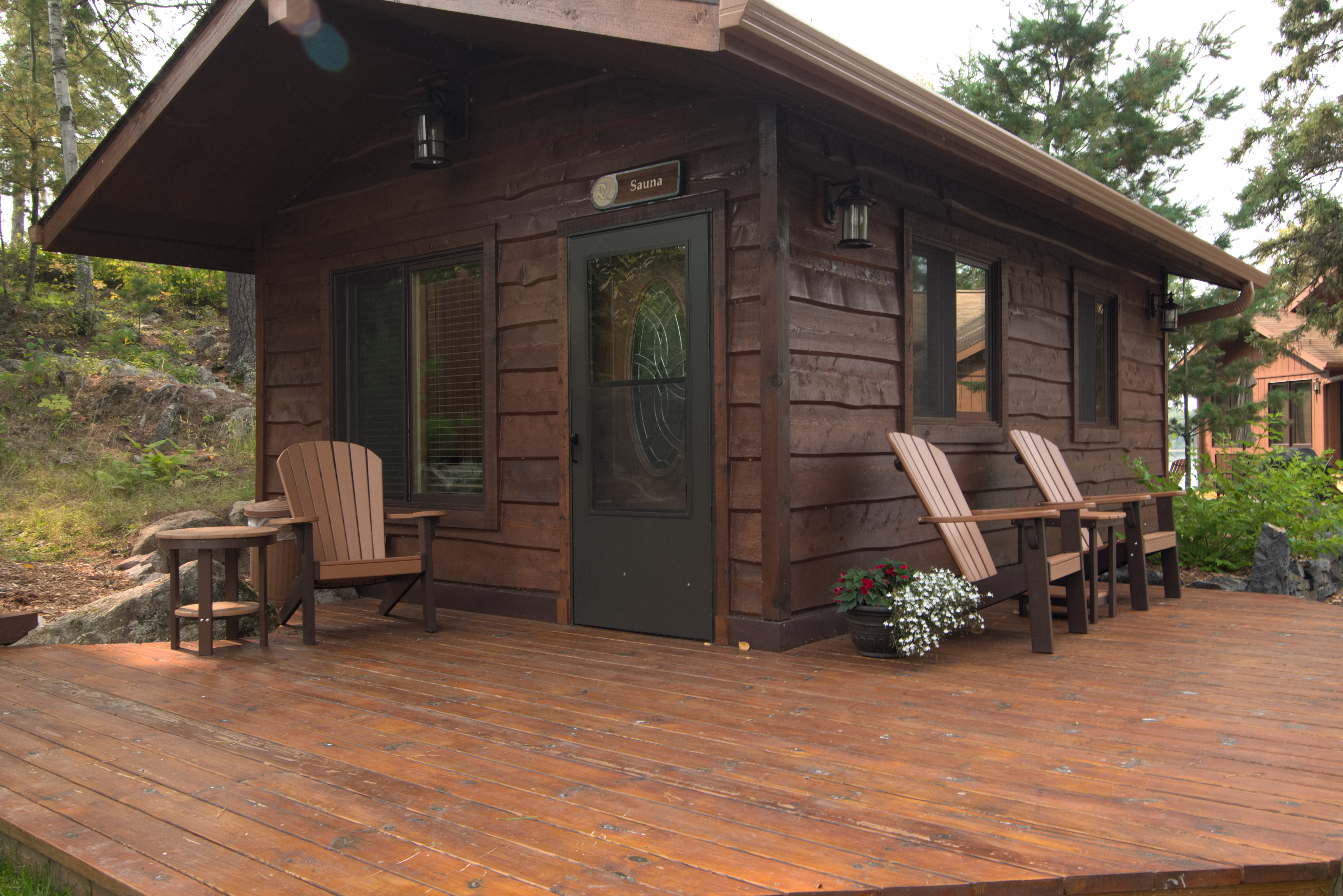 Cabins Northern MN-Northern Minnesota Resorts-River Point Resort-Sauna