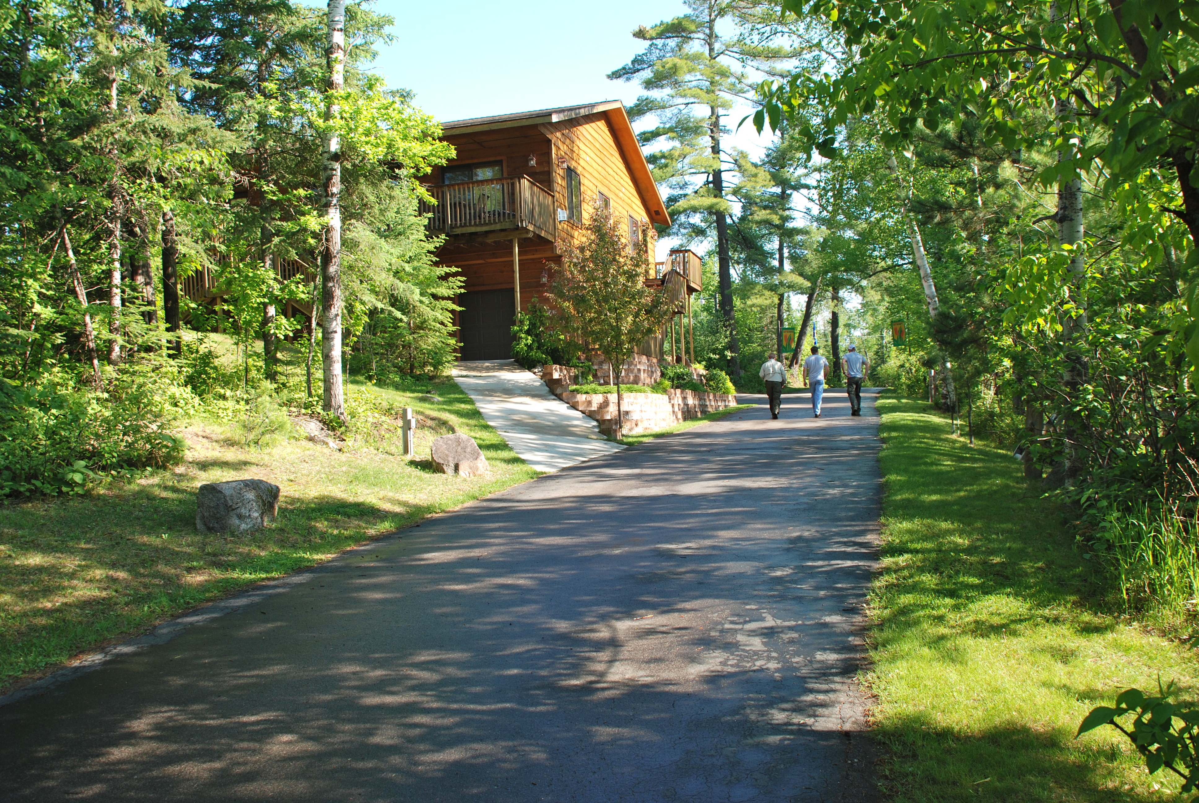 Ely Minnesota Hotels Motels-Chalets at River Point Resort-Birch Lake