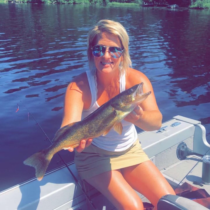 Fishing Resorts Minnesota-Walleye Fishing-Krista Jonson-River Point Resort-Birch Lake