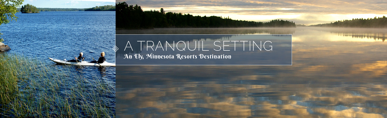 Ely Minnesota Resorts-River Point Resort-Magnificent Mile-Long Peninsula-Birch Lake