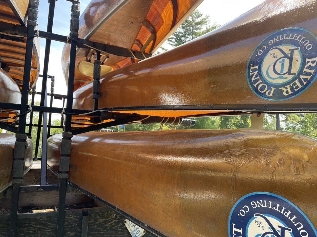 Used Canoes For Sale - River Point Resort & Outfitting Co.