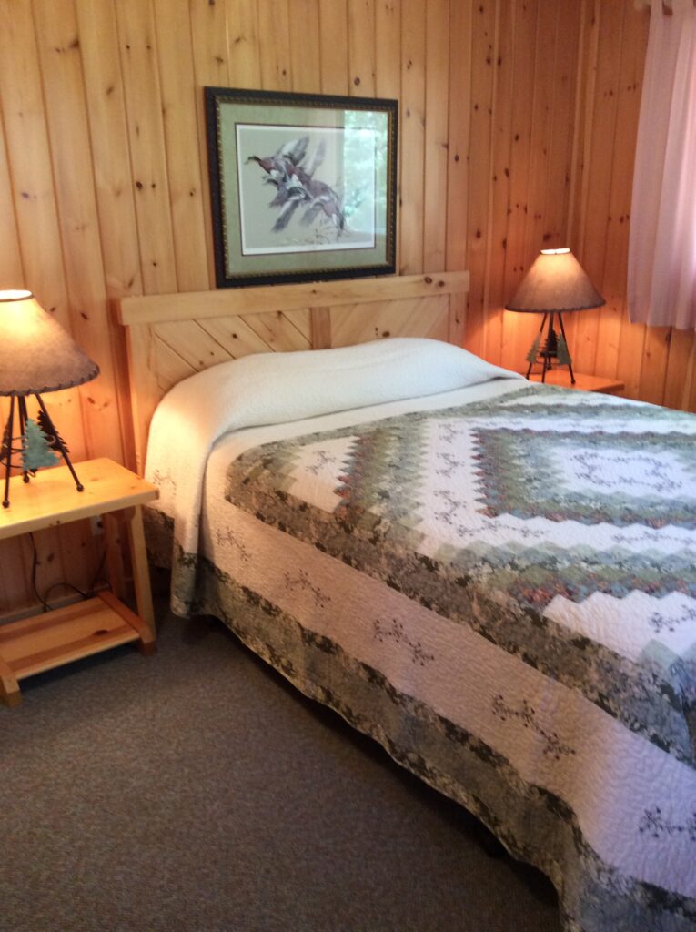 Minnesota Vacation Home Cabins-River Point Resort-Bayport Master Bedroom